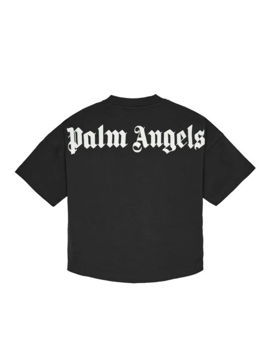 26SS [키즈] 팜앤젤스 티셔츠 PBAA002S26JER001 110 Black - PALM ANGELS