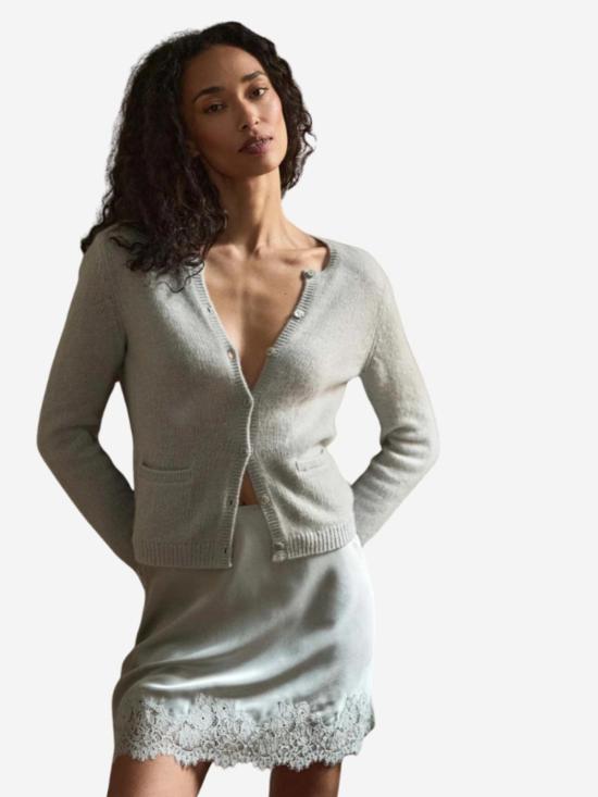  도엔 가디건 테아 캐시미어  유칼립투스 - DOEN