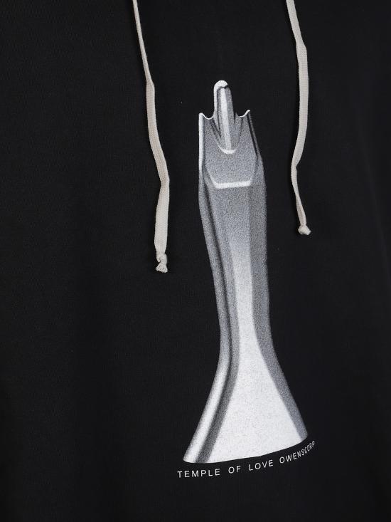 26SS 다크쉐도우 후드 티셔츠 DU01F4262 FEP5P0911 Black - DRKSHDW
