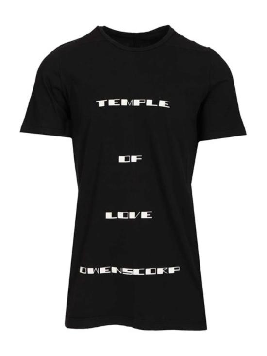 26SS 다크쉐도우 반팔 티셔츠 DU01F4250 RNEP7P0911 Black