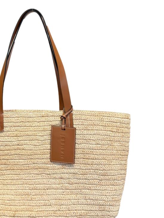 26SS 마네비 숄더백 V88JD NATURAL Beige - MANEBI