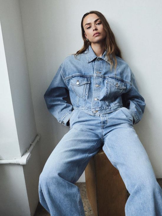  에이골디 데님 자켓 아골드 팔머 재킷 스페이스 - AGOLDE