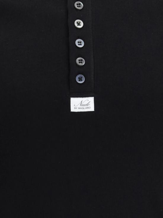 26SS 마리아노 반팔 티셔츠 TT01876 6069 Black - MAGLIANO