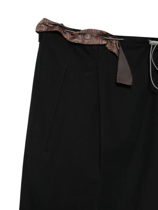 26SS 마리아노 스트레이트 팬츠 PA05012 6086 Black - MAGLIANO