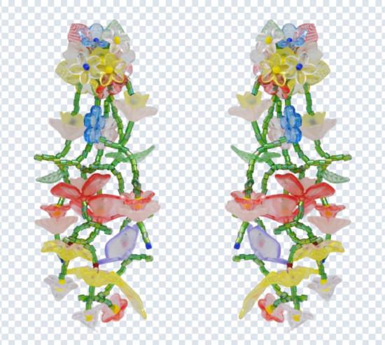  Meadowe 이어링 메도우 라나 플로럴