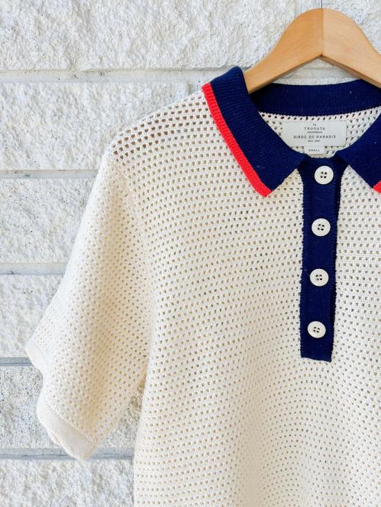  트로바타 폴로 티셔츠 아말리아 폴로 - TROVATA