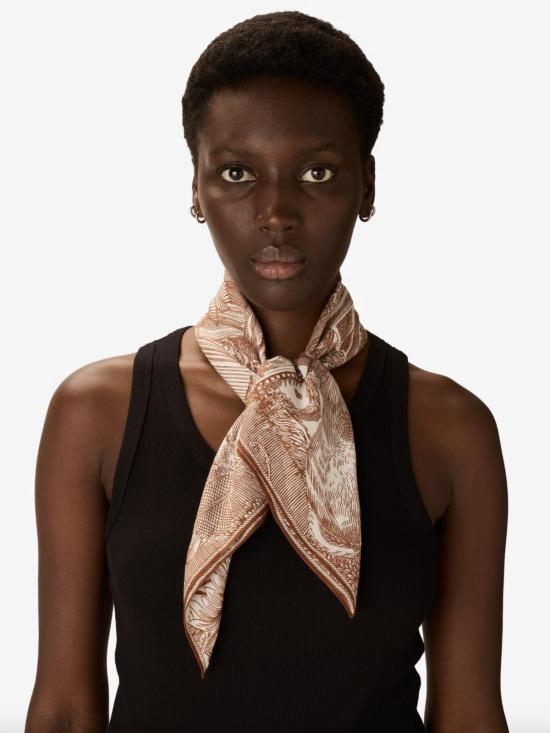  이누이 에디션 머플러/스카프 Inoui Editions Square 65 피라네시 스카프 - INOUI EDITION