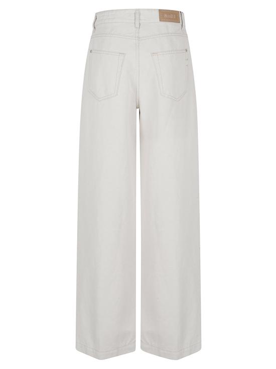 26SS 무레르 스트레이트 팬츠 ZAIRA 25 V1960 Beige - MOORER