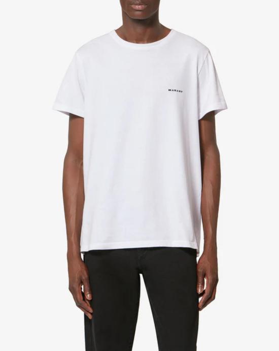 26SS 이자벨마랑 반팔 티셔츠 TS0047HAB3N13H 20WH White - ISABEL MARANT