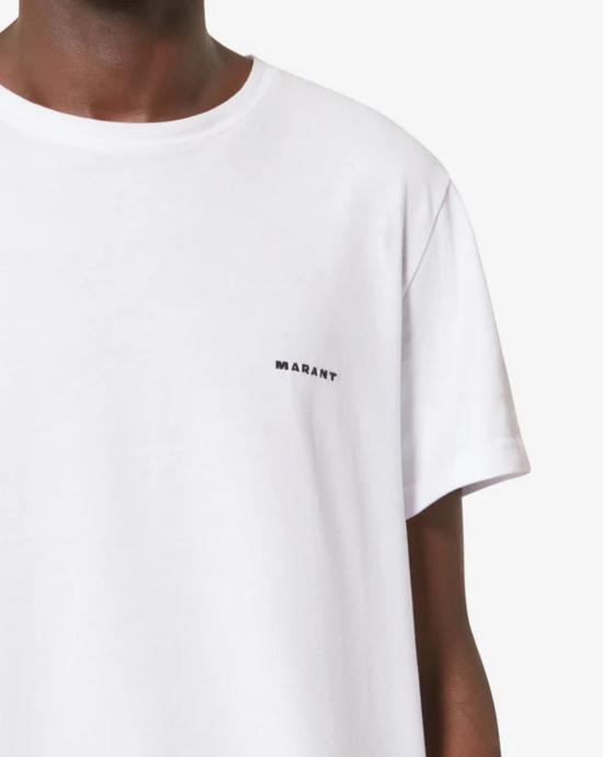 26SS 이자벨마랑 반팔 티셔츠 TS0047HAB3N13H 20WH White - ISABEL MARANT
