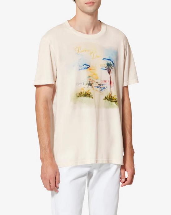 26SS 이자벨마랑 반팔 티셔츠 TS0052HBD1N08H 23EC Beige - ISABEL MARANT