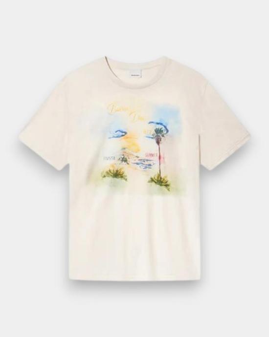 26SS 이자벨마랑 반팔 티셔츠 TS0052HBD1N08H 23EC Beige