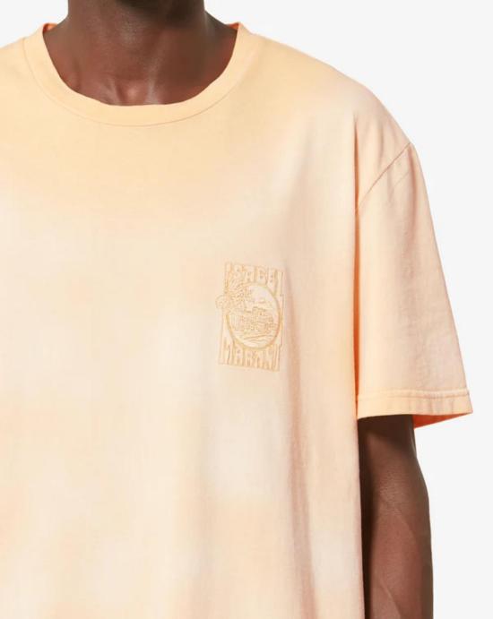 26SS 이자벨마랑 반팔 티셔츠 TS0052HCD1N05H 11ST Sunset - ISABEL MARANT