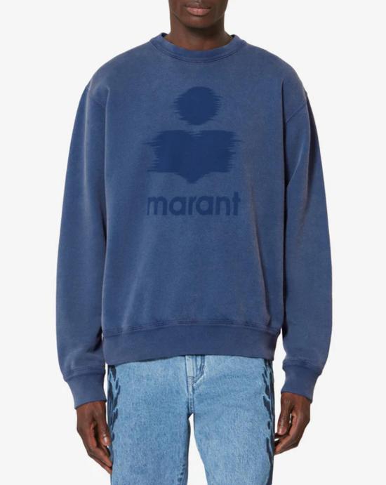 26SS 이자벨마랑 미코이 로고 스웨트 셔츠 SW0029HAC1M01H 30IN Blue - ISABEL MARANT
