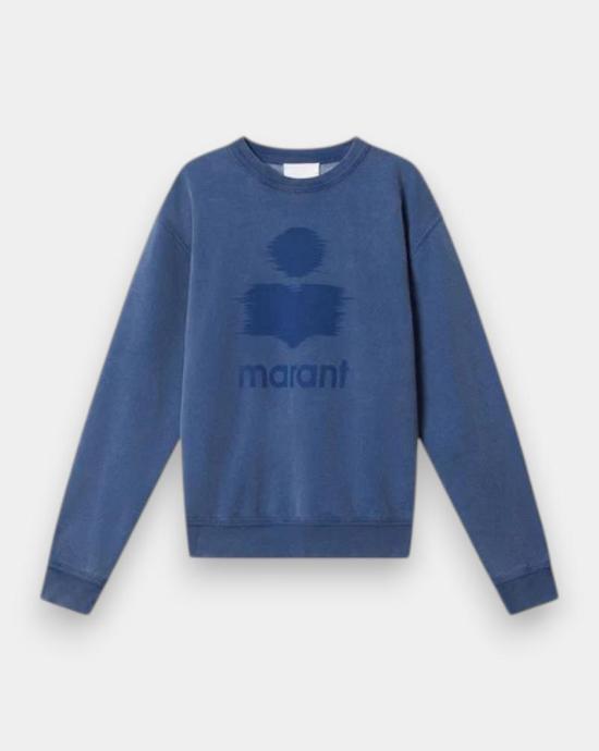 26SS 이자벨마랑 미코이 로고 스웨트 셔츠 SW0029HAC1M01H 30IN Blue