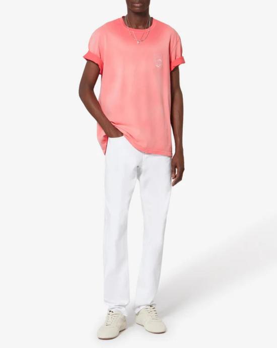26SS 이자벨마랑 반팔 티셔츠 TS0052HCD1N05H 40BG Bubblegum - ISABEL MARANT