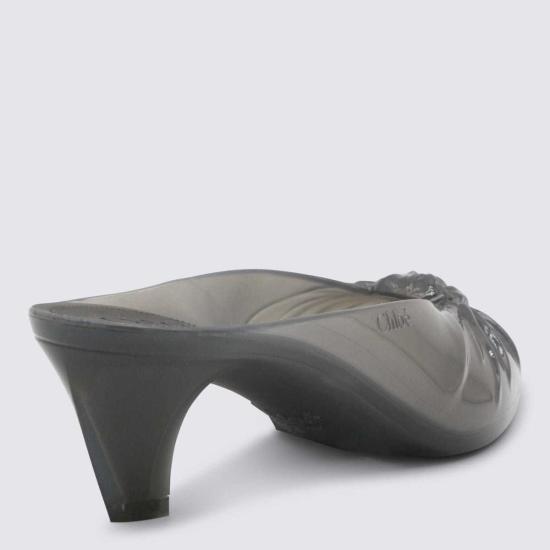  끌로에 힐/펌프스 끌로 그레이 러버 펌프 애쉬 그레이 - CHLOE