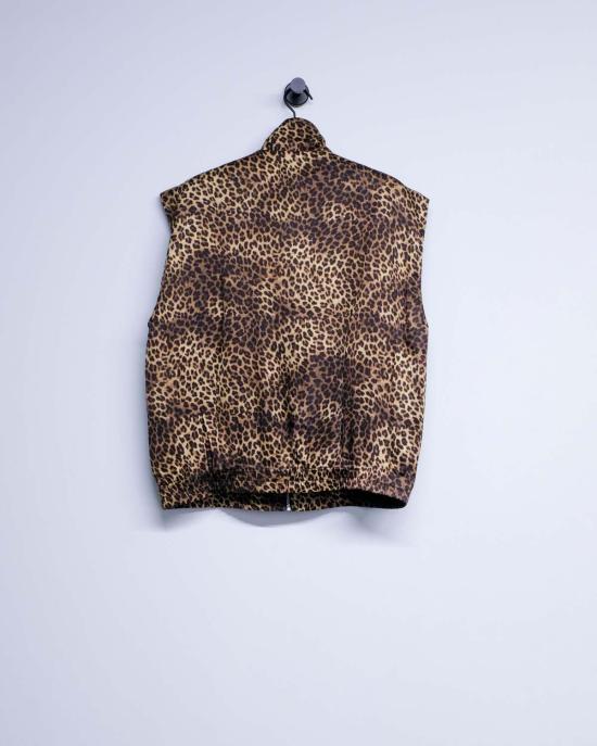  어니스트 더블유 베이커 베스트 어니스트 W. 베이커 치타 비스코스 민소매 트랙 재킷 - ERNEST W. BAKER