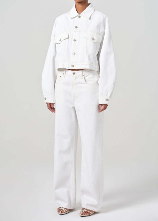  에이골디 데님 자켓 아골드 팔머 재킷 밀크셰이크 - AGOLDE