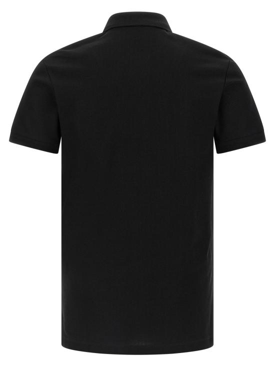  버버리 폴로 티셔츠 에디 폴로 셔츠 블랙 - BURBERRY