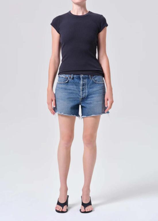  에이골디 데님 숏팬츠 아골드 나이 숏 바운티
