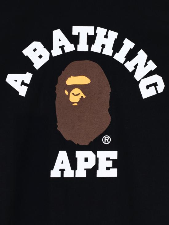 26SS 베이프 반팔 티셔츠 001TEM301001M BLACK Black - BAPE