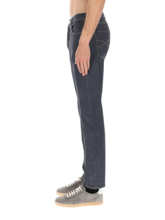  브루넬로 쿠치넬리 데님 팬츠 아이코닉 핏 진 그레이 - BRUNELLO CUCINELLI