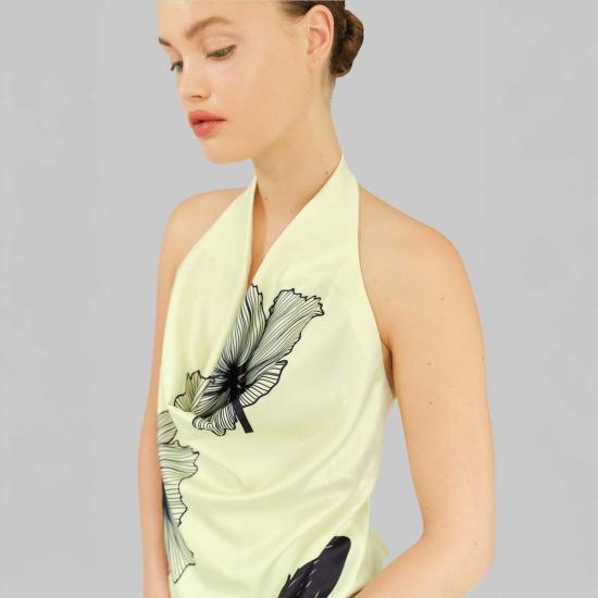  오페라 스포츠 블라우스 론 탑 텐더 옐로우 - OPERA SPORT