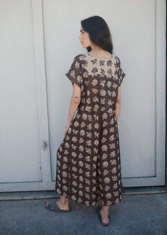  에이스 앤 지그 블라우스 프루던스 탑 보태니컬 - ACE & JIG