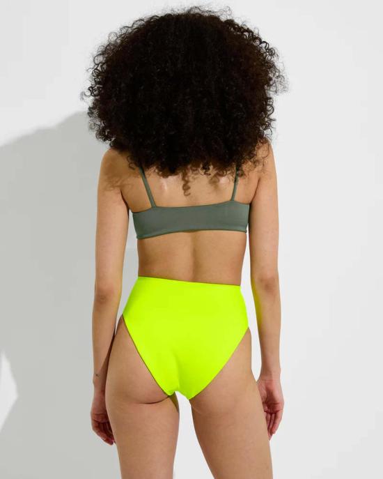  레프트 온 프라이데이 비키니 수영복 금요일에 왼쪽 하이 하이 수영복 하의 - LEFT ON FRIDAY