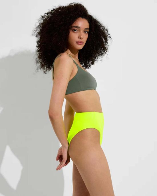  레프트 온 프라이데이 비키니 수영복 금요일에 왼쪽 하이 하이 수영복 하의 - LEFT ON FRIDAY