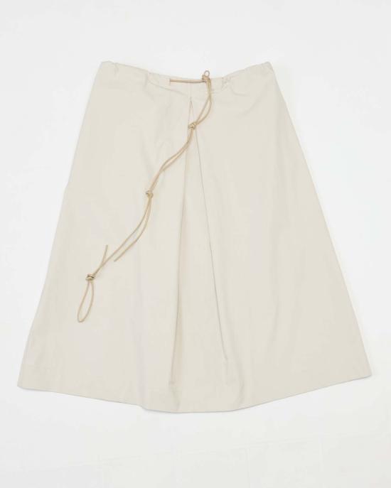  콜보 미디 스커트