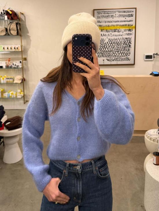  아메리칸 드림즈 가디건 코넬리아 크롭 - AMERICAN DREAMS