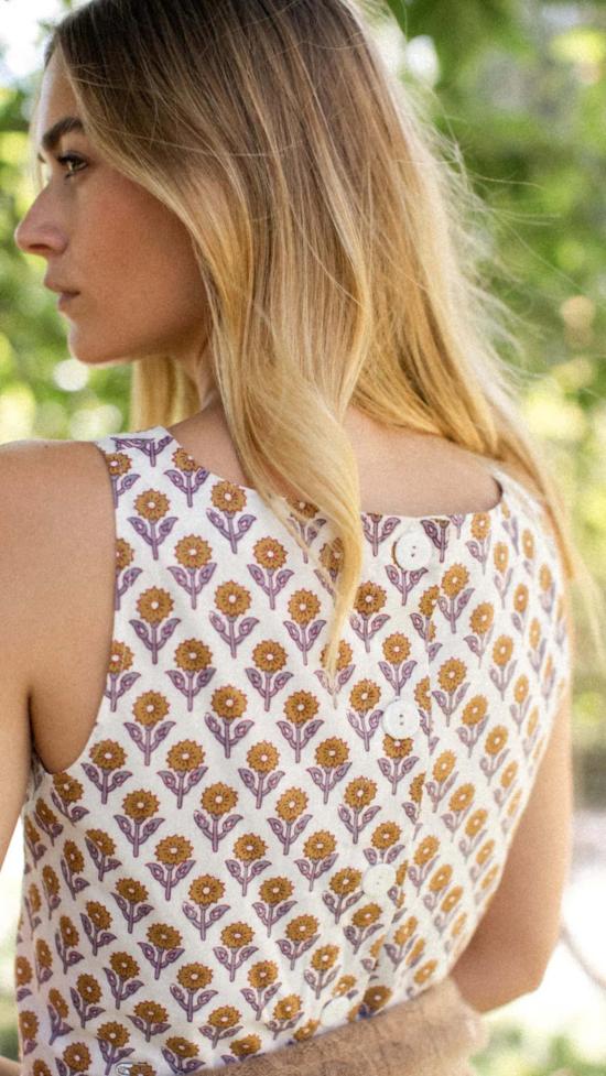  마레아 민소매 티셔츠 조시 탱크 - MAREA