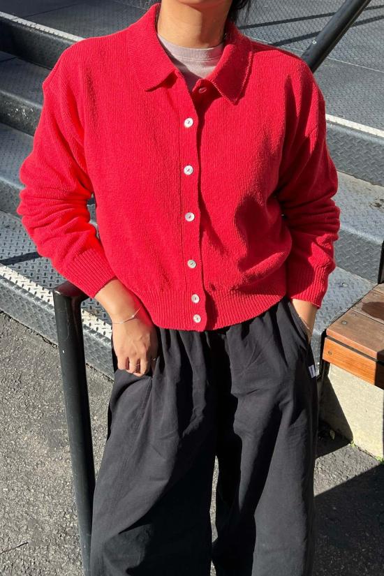  르 본 숍 가디건 르 봉 숍 더 클럽 카디건 - Le Bon Shoppe