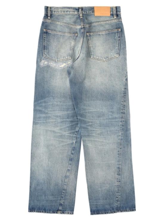  선플라워 데님 팬츠 해바라기 와이드 트위스트  진 - SUNFLOWER