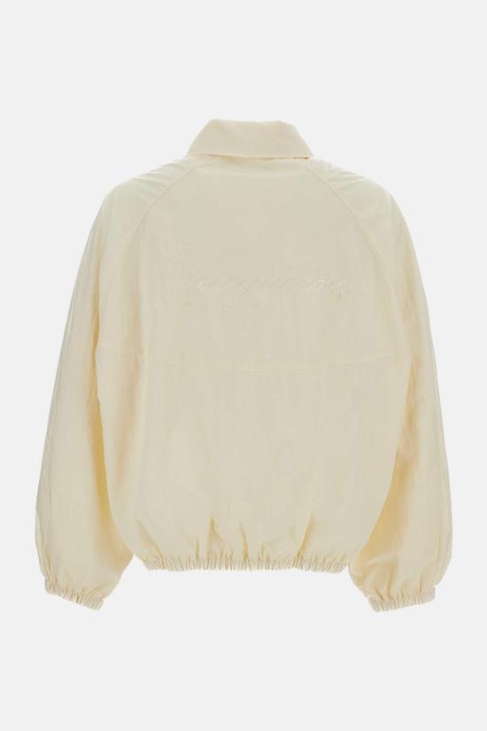  자크뮈스 봄버 자켓 Jacquemus Le Coupe 벤트 재킷 화이트 - JACQUEMUS