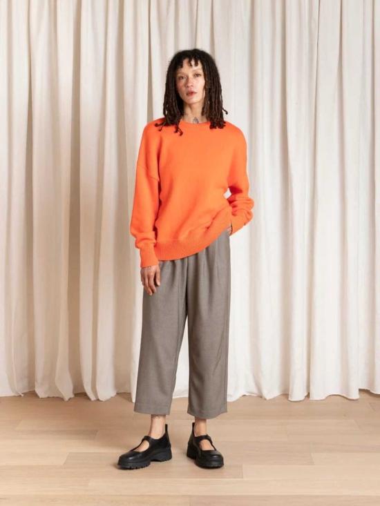  알리 골든 스웨터 청키 코튼 풀오버 - ALI GOLDEN