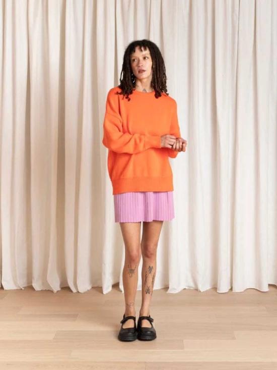  알리 골든 스웨터 청키 코튼 풀오버 - ALI GOLDEN