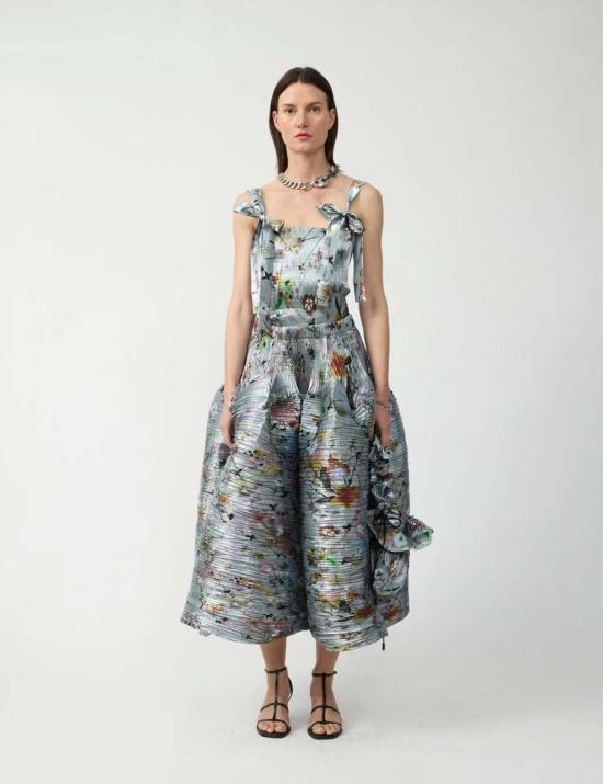  줄리아 호이어 롱 원피스 Julia Heuer 켄자 핸드플리츠