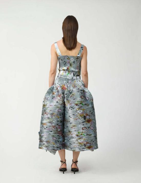  줄리아 호이어 롱 원피스 Julia Heuer 켄자 핸드플리츠 - JULIA HEUER