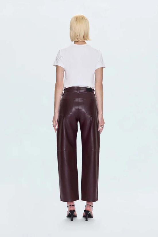  피스톨라 가죽 팬츠 - PISTOLA