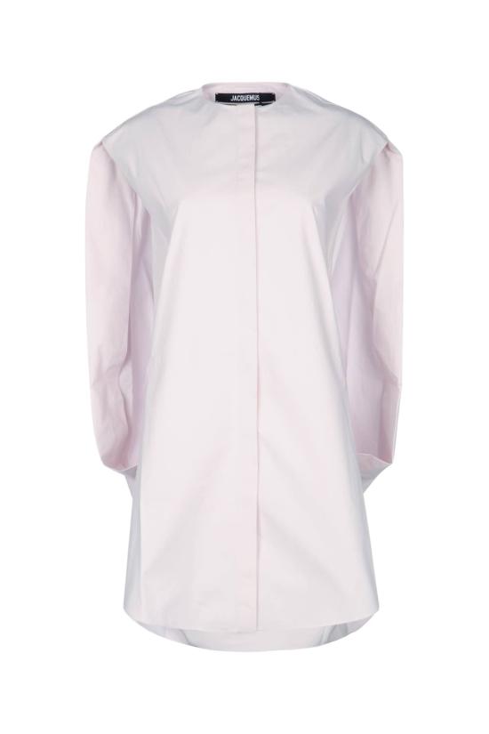  자크뮈스 미디 원피스 라 로브 베를링고 드레스 라이트 핑크