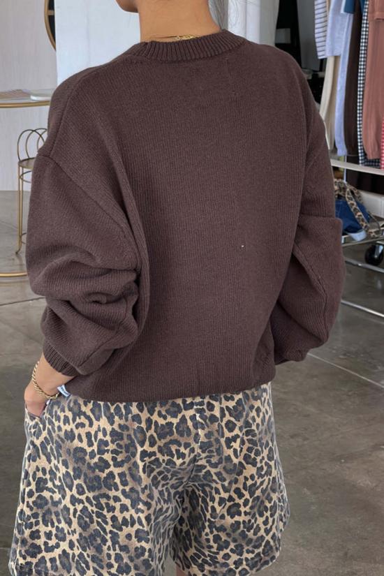  르 본 숍 스웨터 르 봉 숍 밀로 코튼 - Le Bon Shoppe