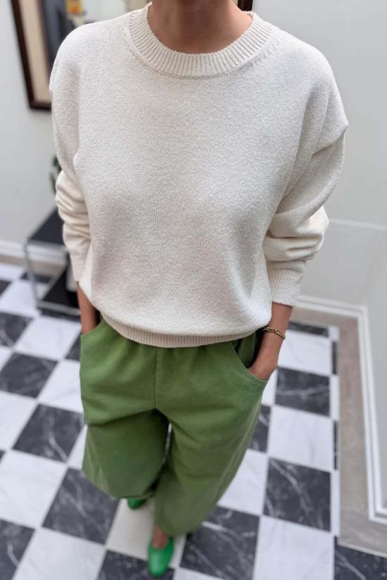  르 본 숍 스웨터 르 봉 숍 밀로 코튼 - Le Bon Shoppe