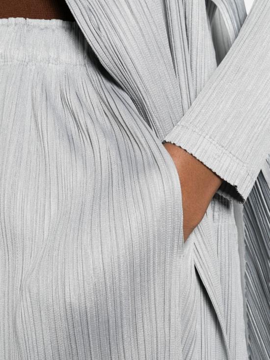 26SS 플리츠플리즈 스트레이트 팬츠 PP66JF125 10 Grigio chiaro - PLEATS PLEASE