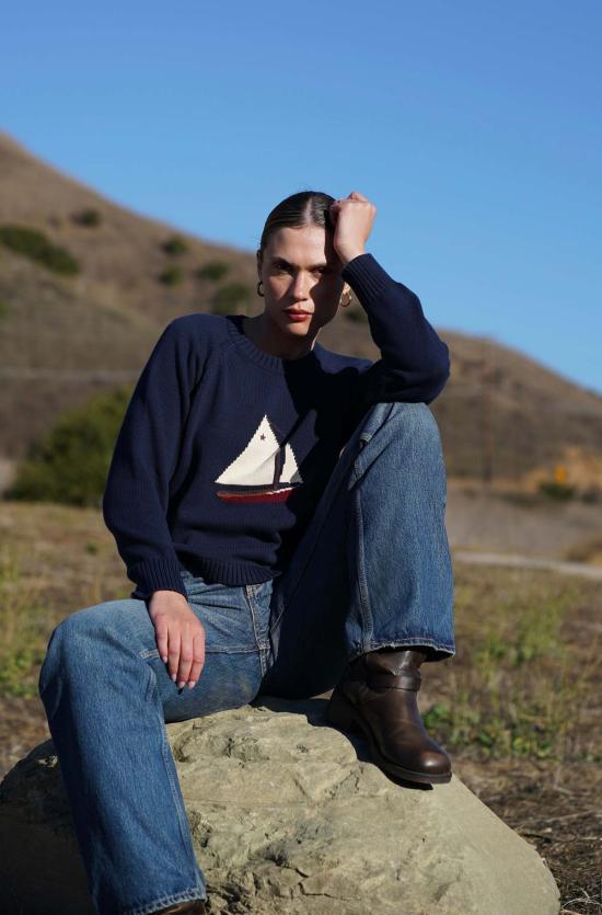  넬로 준 스웨터 세일보트 - NELLO JUNE