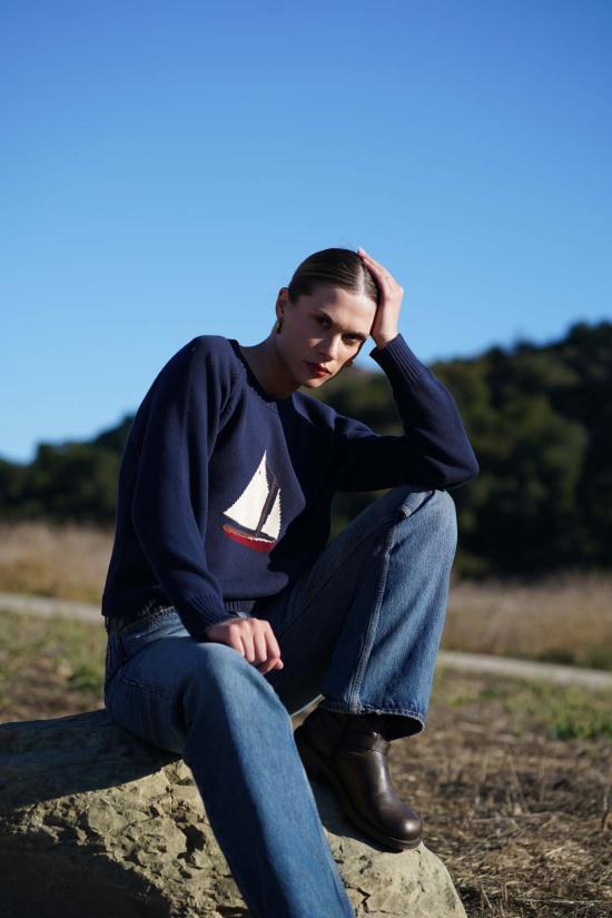  넬로 준 스웨터 세일보트 - NELLO JUNE