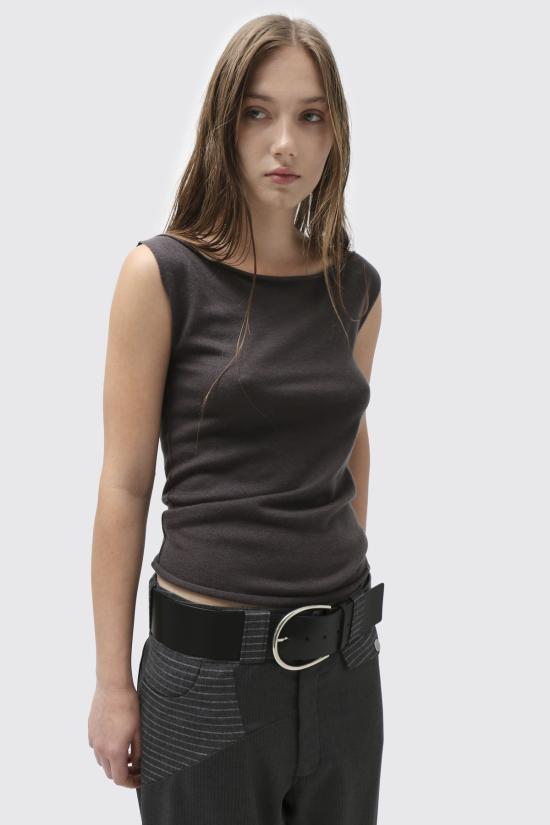  익스트림캐시미어 민소매 티셔츠 익스트림 캐시미어 N469 브리즈 탱크탑 - EXTREME CASHMERE