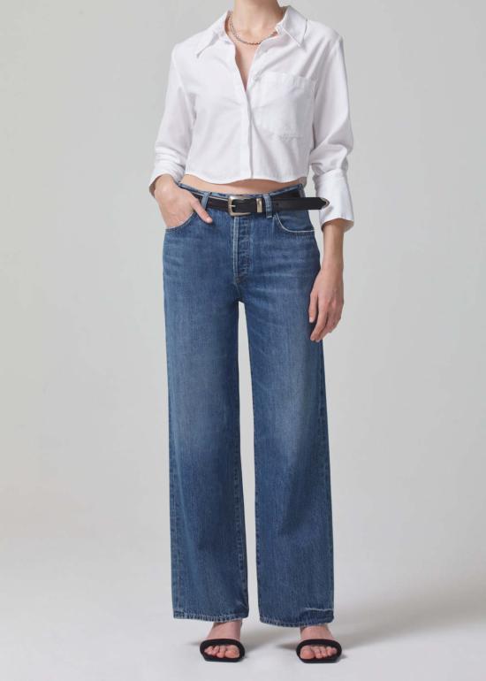  시티즌 오브 휴머니티 셔츠 비 크롭탑 - CITIZEN OF HUMANITY